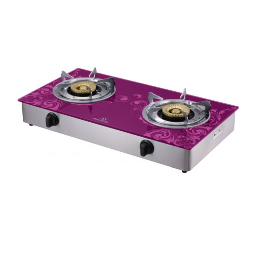 MGS-GDC10 (LPG/NG) Marcel Gas stove Glass Top Double Burner