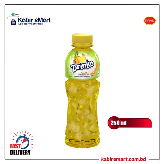 Pran Drinko Float Pineapple 250ml