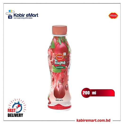 Pran Pomegranate Fruit Drinks 200ml