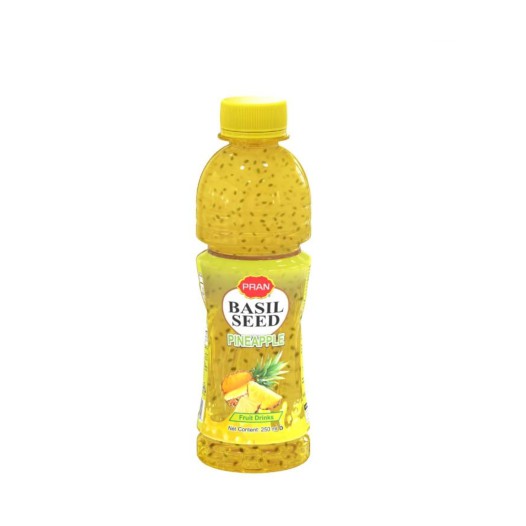 Pran Basil Seed Pineapple Fruit Drinks 250ml