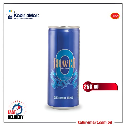 Braver Malt Drink Can 250 ml