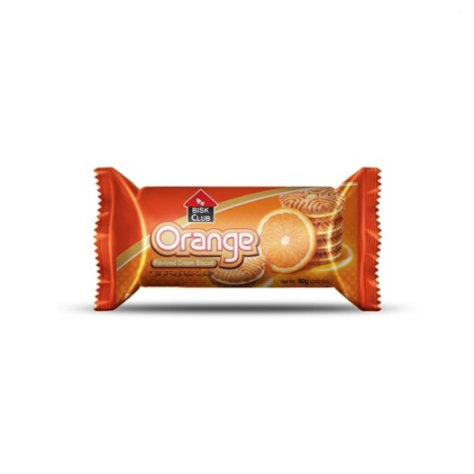 Bisk Club Orange Cream Biscuit 40gm