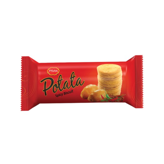 Pran Potata Spicy Flavoured Biscuit 100gm