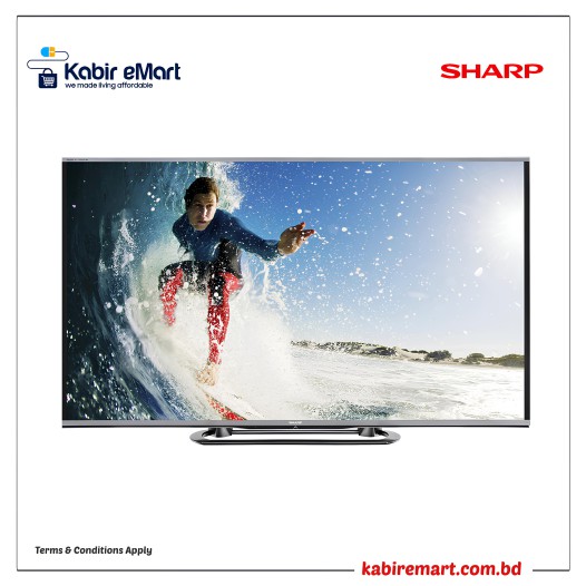 Sharp 80Inch(LC80LE857RU) 3D Smart LED Television