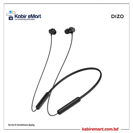 DIZO Wireless Active Bluetooth Neckband Earphone