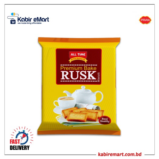 PRAN All Time Premium Bake Rusk 300gm