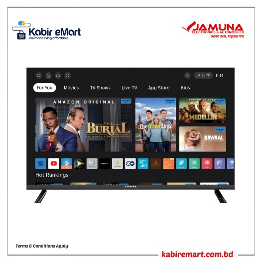 Jamuna 24Inch  Smart Coolita Smart TV J24BDW jamuna Television