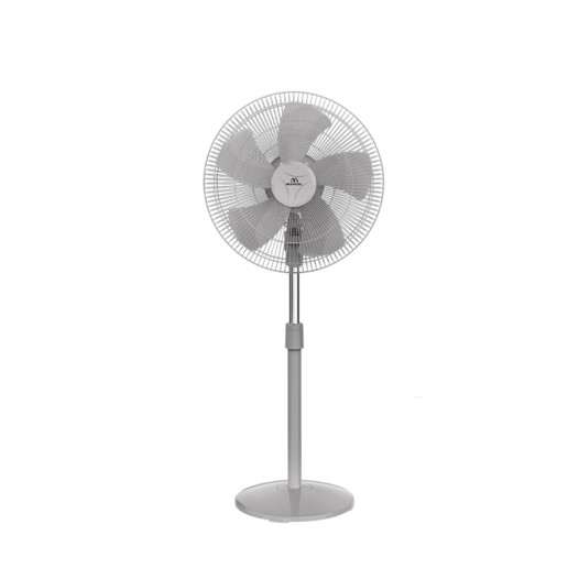 MPF24A-PBC-Gray 24 Marcel Pedestal Fan