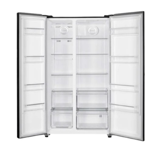 Sharp 521L (SJ-X655-BK3) Inverter Side by Side Refrigerator