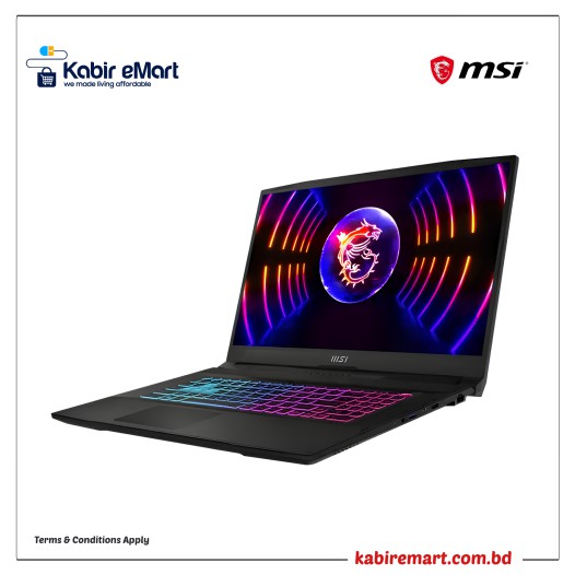 MSI Katana 17 B13VFK Core i7 13th Gen RTX 4060 8GB Graphics 17.3" FHD Gaming Laptop