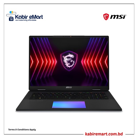 MSI Titan 18 HX A14VIG Core i9 14th Gen RTX 4090 16GB GDDR6 Graphics 18" UHD+ Gaming Laptop