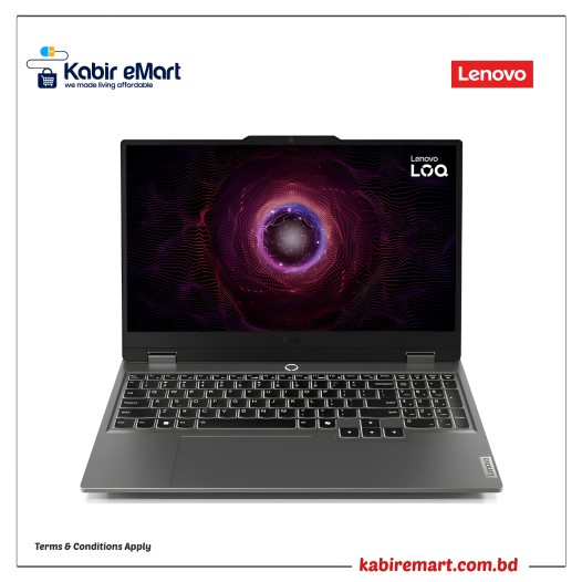 Lenovo LOQ 15AHP9 Ryzen 7 8845HS AI Integrated RTX 4050 6GB Graphics 15.6" Gaming Laptop