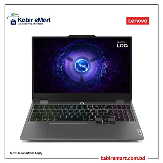 Lenovo LOQ 15IRX9 Core i7 13th Gen RTX 4050 6GB Graphics 15.6" FHD AI Powered Gaming Laptop