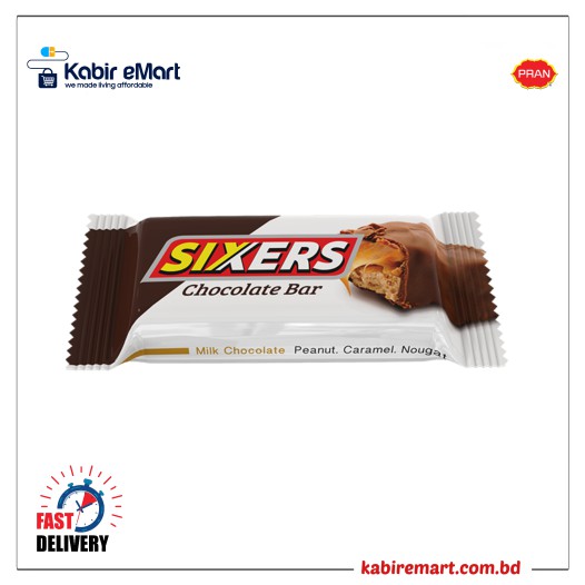 Sixers Chocolate Coated Bar 28gm