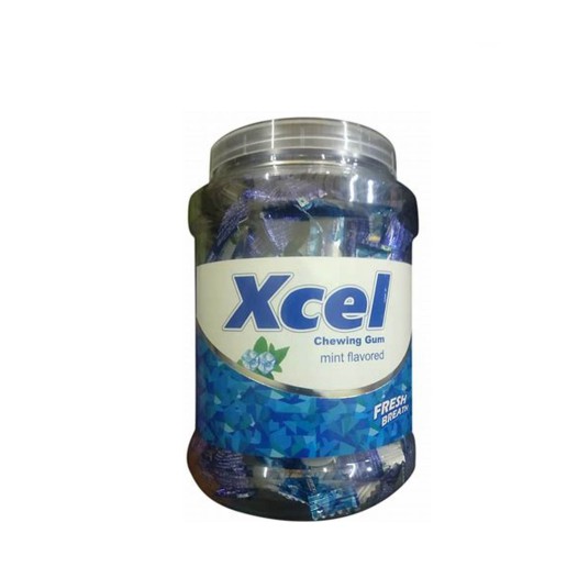 Xcel Chewing Gum - Mint Flavor - 100Pcs