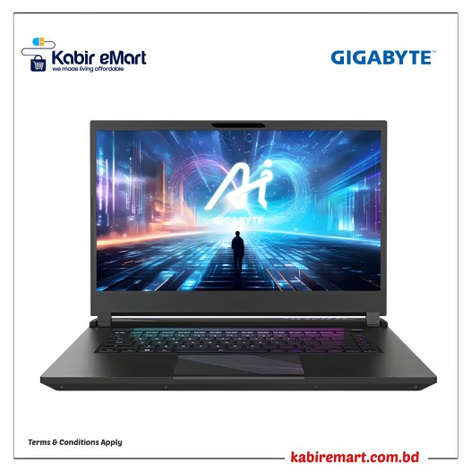 GIGABYTE AORUS 15 BKG Core Ultra 7 RTX 4060 8GB Graphics 15.6" QHD Gaming Laptop