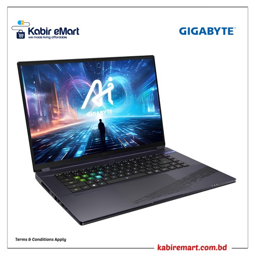 Gigabyte AORUS 16X ASG 2024 Core i7 14th Gen 32GB RAM RTX 4070 8GB Graphics 16" WQXGA 2K 165Hz Gaming Laptop