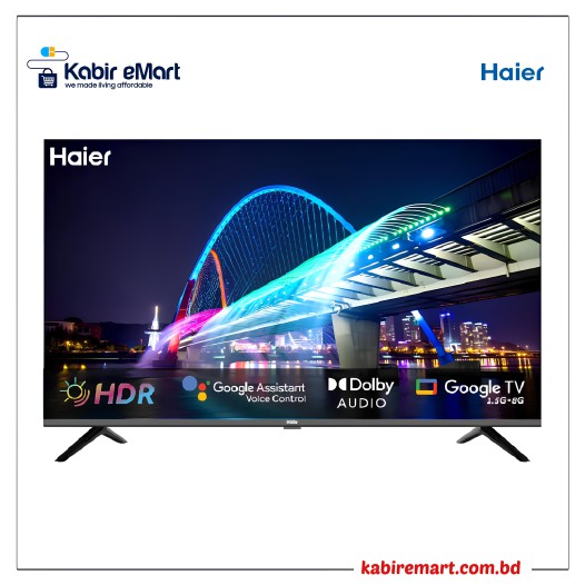 Haier H43K800UX 43 Inch Bezel Less 4K Google TV