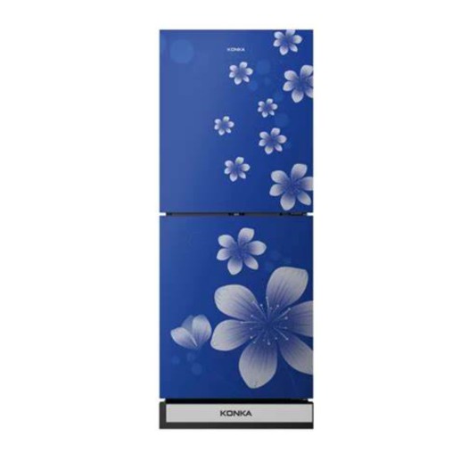 KONKA Refrigerator-KRT-200GB-Blue Delphinium-2-Door, Upper Freezer 200 L