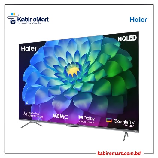 Haier H43P7UX 43 Inch Voice Control HQLED 4K Smart Google TV