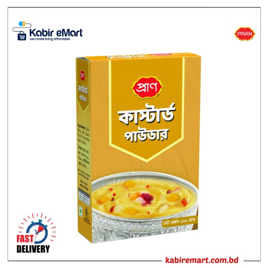 Pran Custard Powder 100gm/ Box