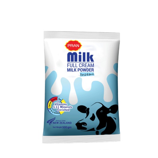 PRAN Full Cream Milk Powder 500 gm