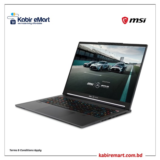 MSI Stealth 16 Mercedes-AMG A13VF Core i9 13th Gen RTX 4060 8GB Graphics 16” UHD+ OLED Gaming Laptop