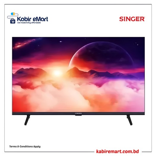 SINGER S32 SLE32E3AHDTV 32 Inch Frameless HD Basic LED TV