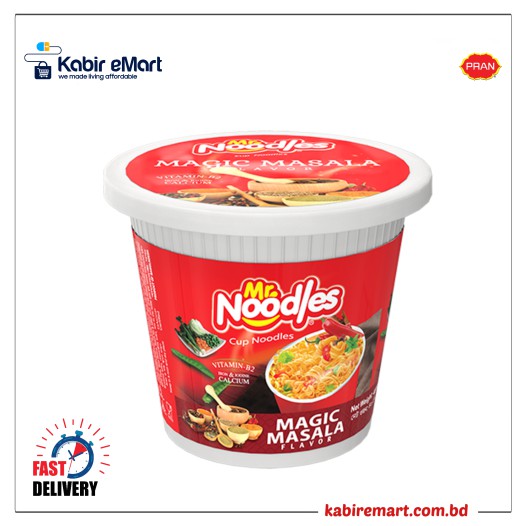 Mr. Noodles Cup Noodles Magic Masala 40gm