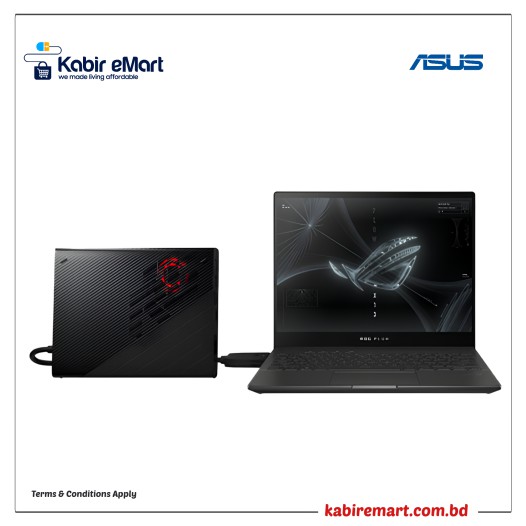 ASUS ROG Flow X13 Ryzen 9 RTX 3050 Ti 4GB & XG Mobile RTX 3080 16GB Graphics 13.4" Touch Gaming Laptop