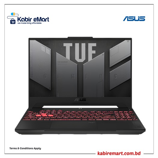 ASUS TUF Gaming A15 FA507NU Ryzen 5 7535HS RTX 4050 6GB Graphics 15.6" Gaming Laptop