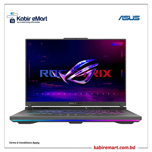 ASUS ROG Strix G16 G614JIR Core i9 14th Gen RTX 4070 8GB Graphics 16" QHD+ Gaming Laptop