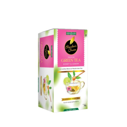 Ispahani Blender's Choice Premium Green Tea Honey & Lemon 25 pcs