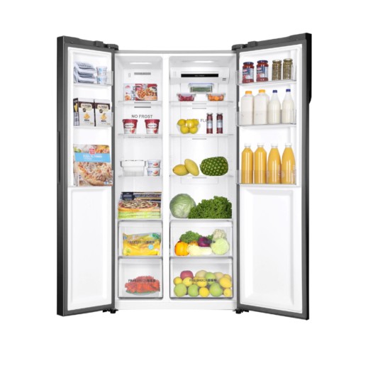 Haier No Frost Side-By-Side Refrigerator-HRF-622IBG-600 Liters