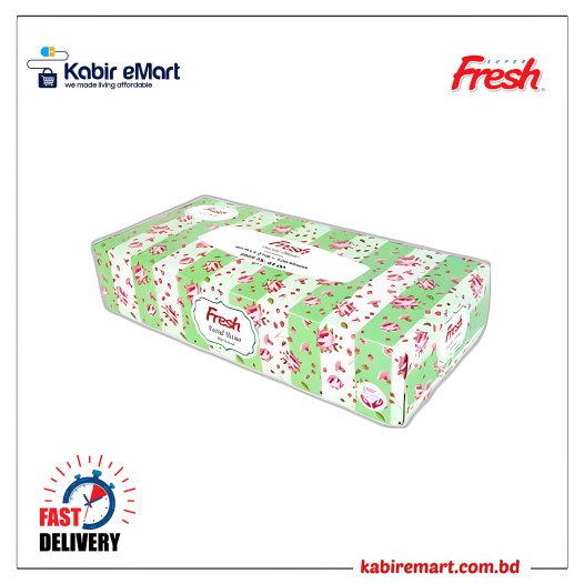 Fresh Facial Tissue Perfume 60 Sheets x 2 Ply