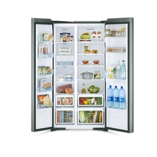 Hitachi Side by Side Refrigerator   R-S800PB0 KD   GBK   641L