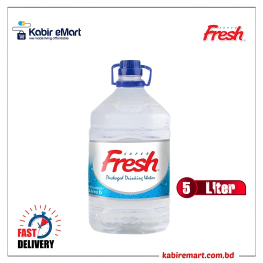 Super Fresh Drinking Water 5 ltr