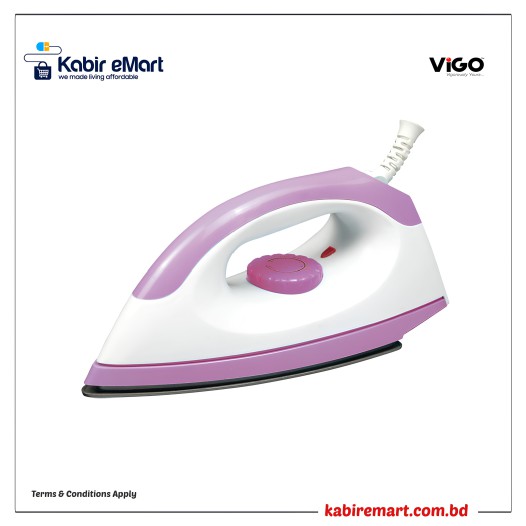 Electric Iron- Dry2 Vigo Electric Iron