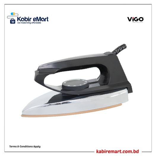 Electric Iron- Dry 5 Vigo Electric Iron