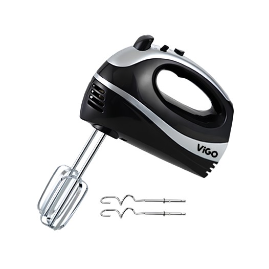 Electric Hand Mixer- ( 2 Hooks and 2 Beaters) Vigo Electric Hand Mixer