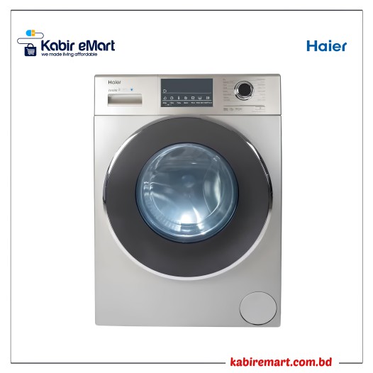 Haier HW80-IM12826TNZP 8 KG Front Load Fully Automatic Washing Machine