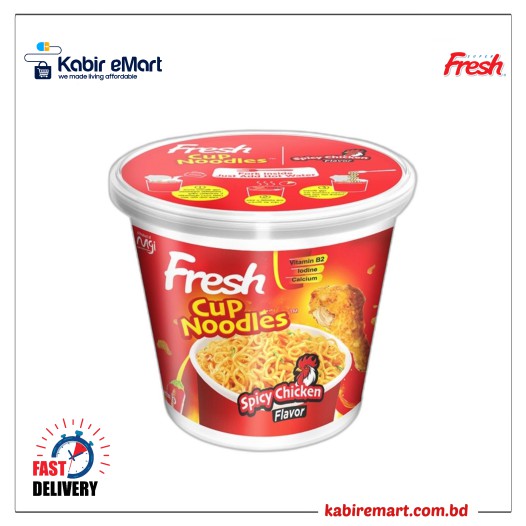 Fresh Cup Noodles Spicy Chicken Flavor 40 gm