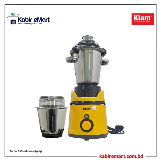 Kiam Mixer Grinder 2 in 1 BL-3000