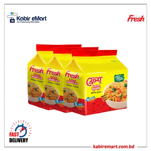 Buy 2 Fresh Instant Masala Noodles 496g & Get 1 Free Fresh Instant Masala Noodles 496g