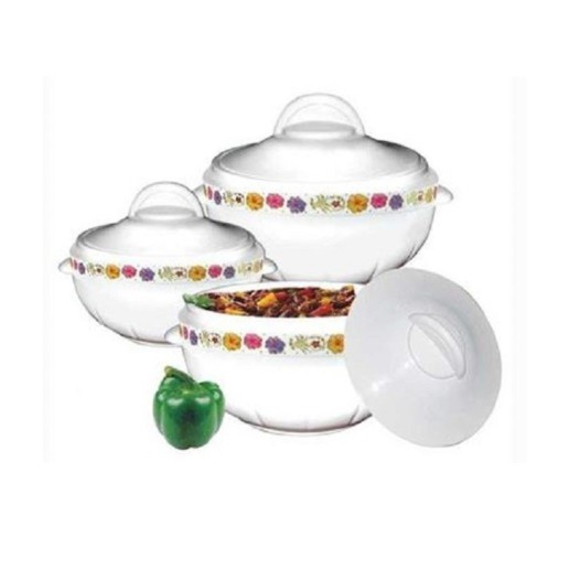 KIAM Galaxy Insulated Food Hotpot - 3 Pieces Set