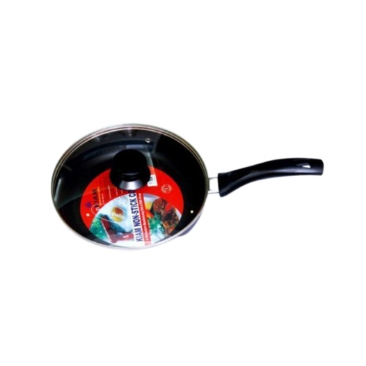 Kiam Classic Non-Stick Fry pan With Glass Lid - 22cm