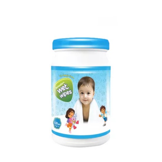 Bashundhara Baby Wipes (Sky Blue) 120 pcs