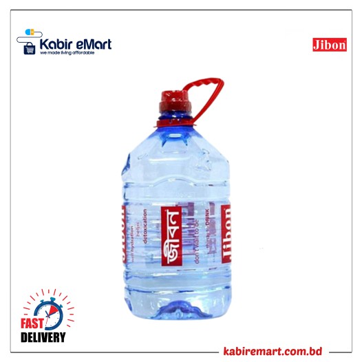 Jibon Natural Mineral Water 5 ltr