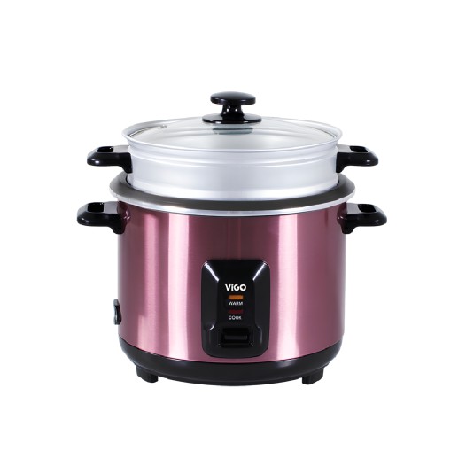 1.8 L Purple Two Pot Vigo Rice Cooker