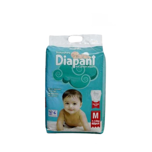 Bashundhara Diapant-Standard Series M (7-12KG) 40Pcs